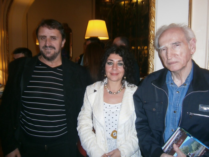 Sa  Biljanom Tasić, pesnikinjom i Milanom Žorđevićem, pesnikom 2016